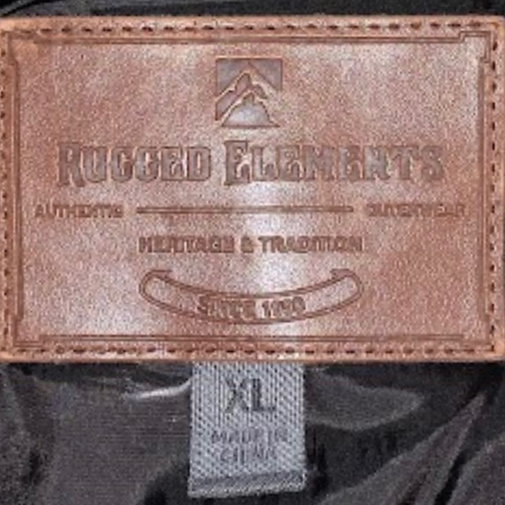 Rugged Elements Flannel Plaid Lined Shacket Men's… - image 3